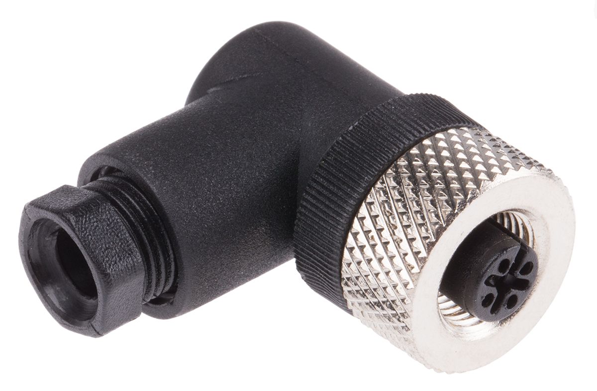 RS PRO Cable Mount Connector, 5 Contacts, M12 Connector, Socket