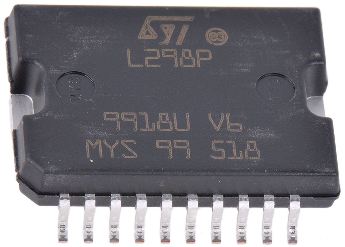STMicroelectronics L298P013TR,  Brushed Motor Driver IC, 46 V 4A 20-Pin, PowerSO