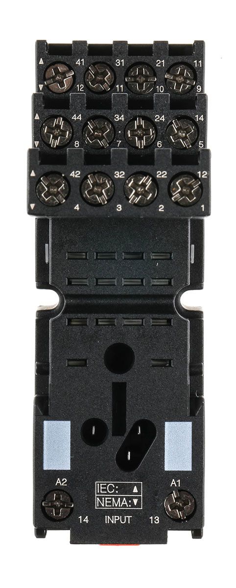 Schneider Electric Relay Socket for use with Relais Series RSZ 14 Pin, DIN Rail, <250V