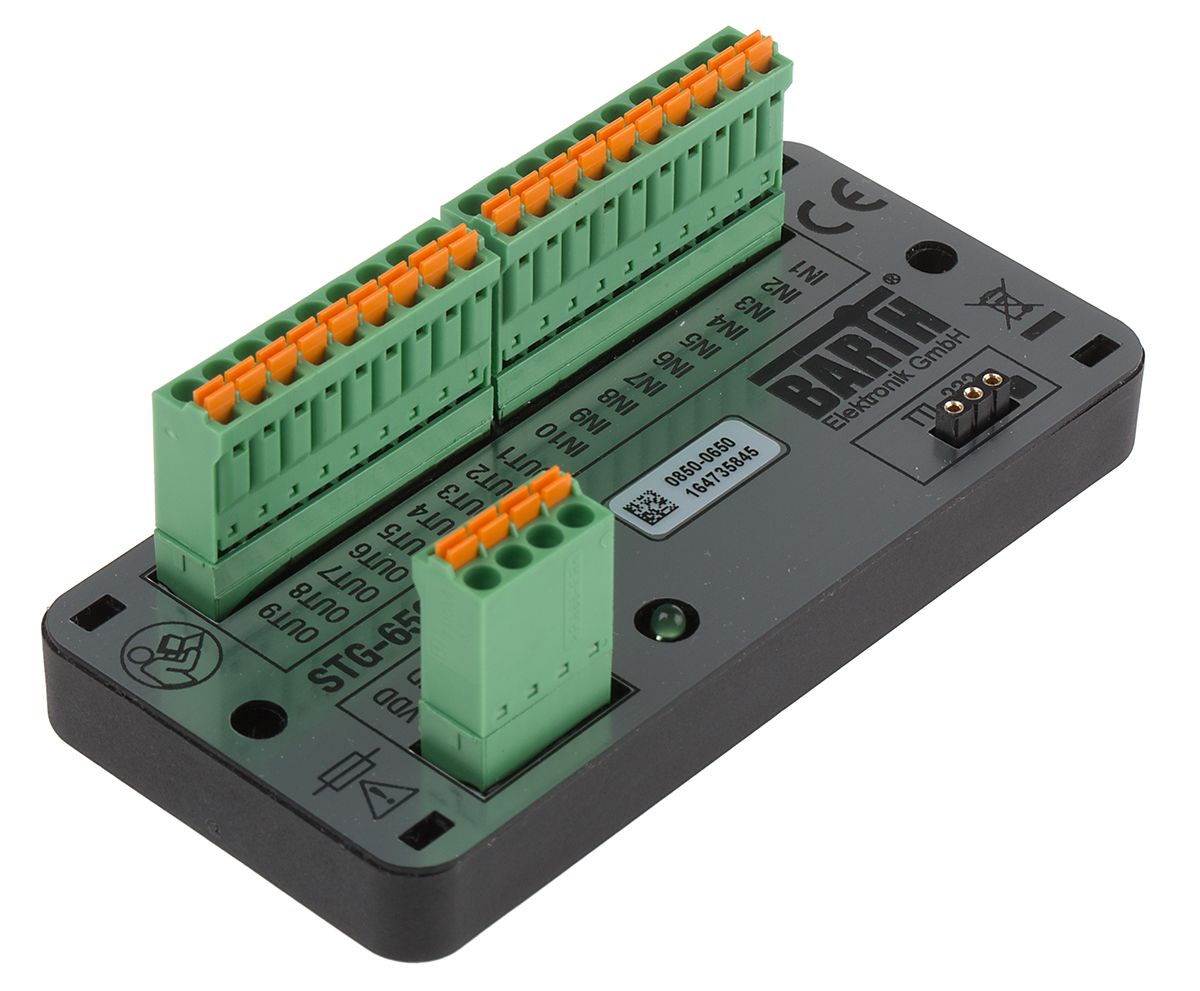 PLC – I/O modul řada LOCOCube mini-PLC, výstup: Digitální CAN Montáž do panelu 7 → 32 V DC BARTH