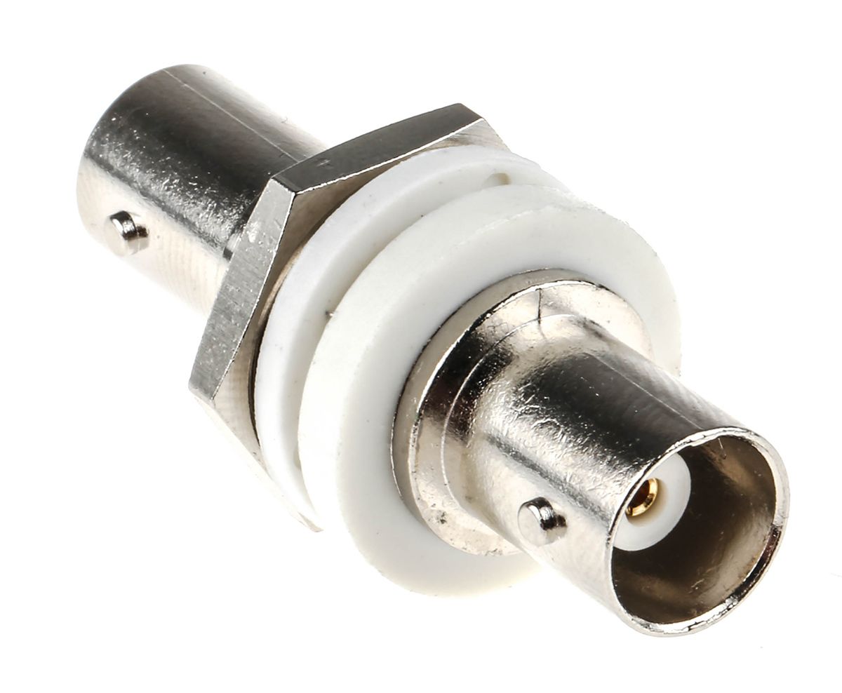 278471 Cinch Connectors 50Ω Straight Panel Mount, BNC Connector