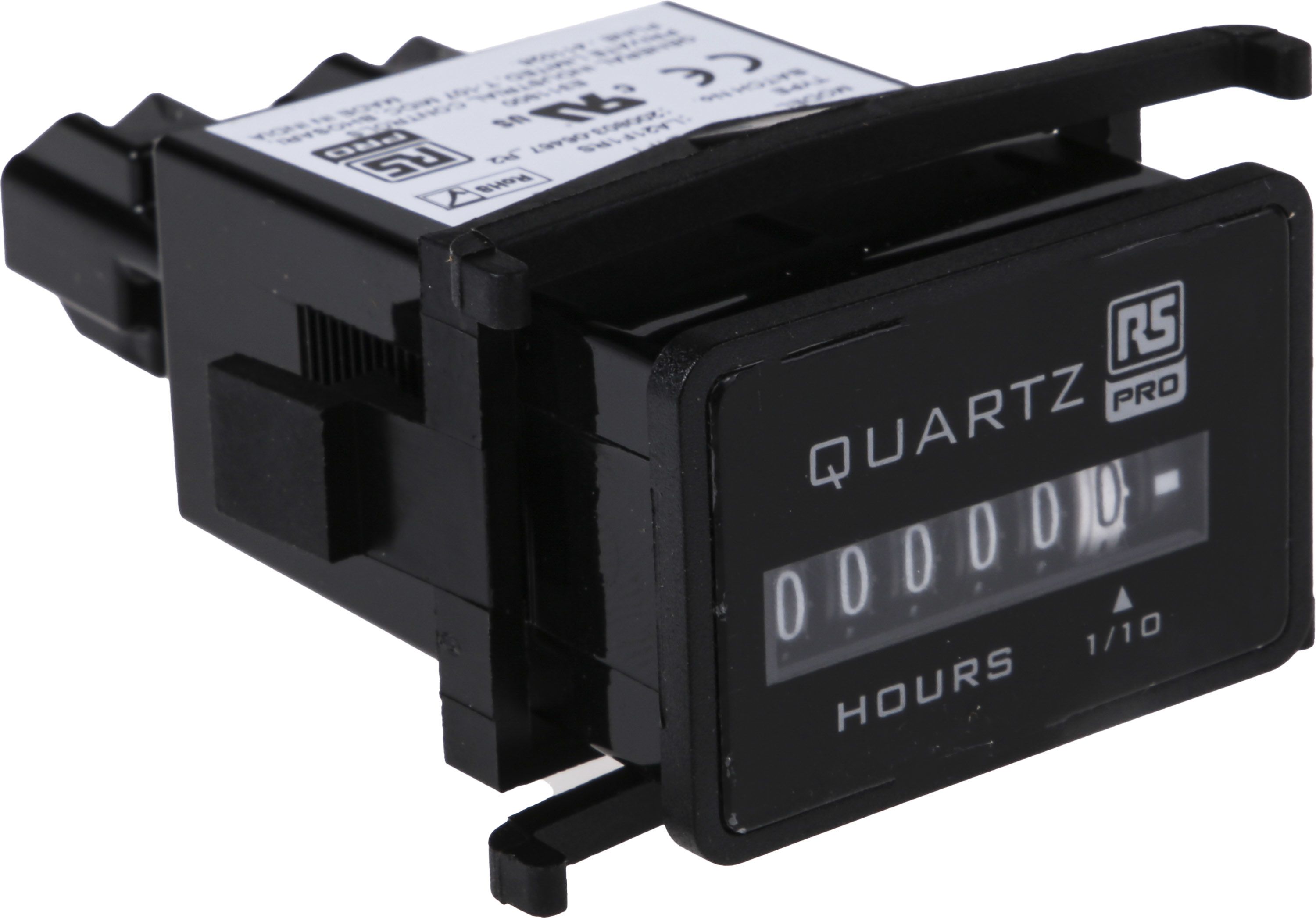 RS PRO Hour Meter Counter, 6 Digit, 50Hz, 90 → 264 V ac RS