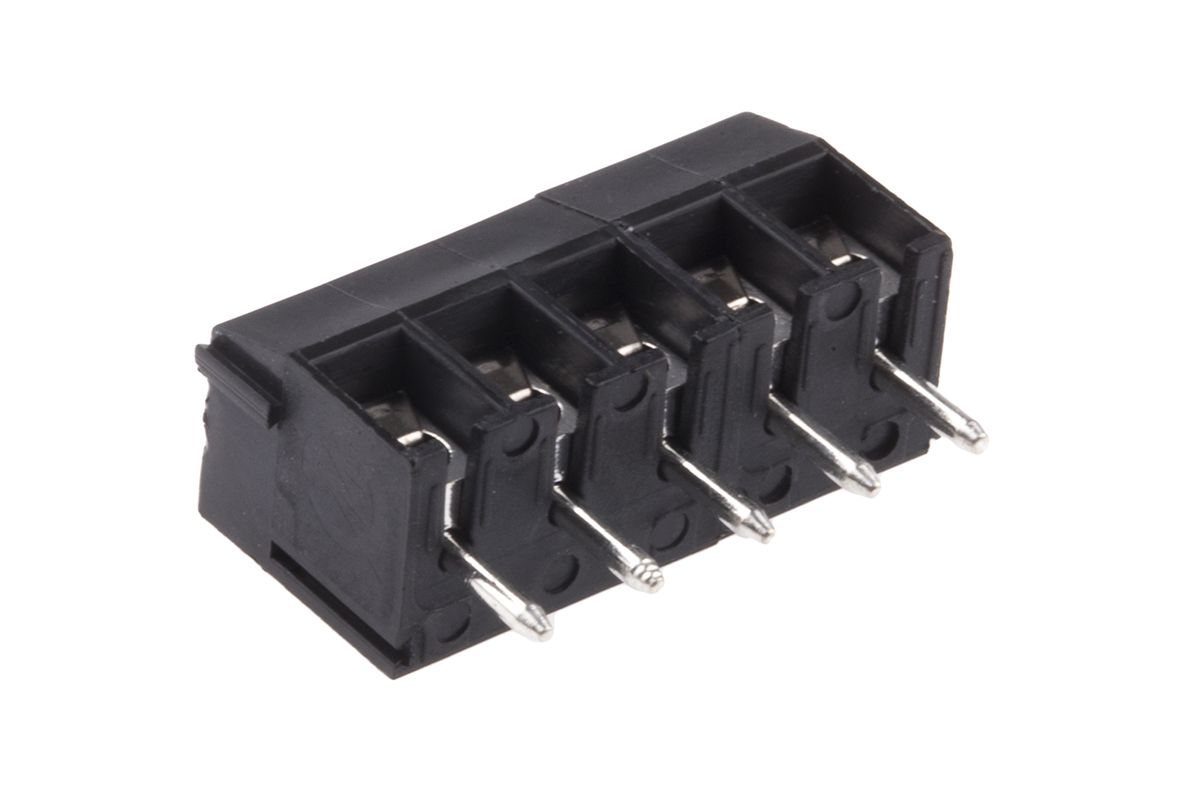 RS PRO 5-pin PCB Terminal Block, 3.5mm Pitch | RS