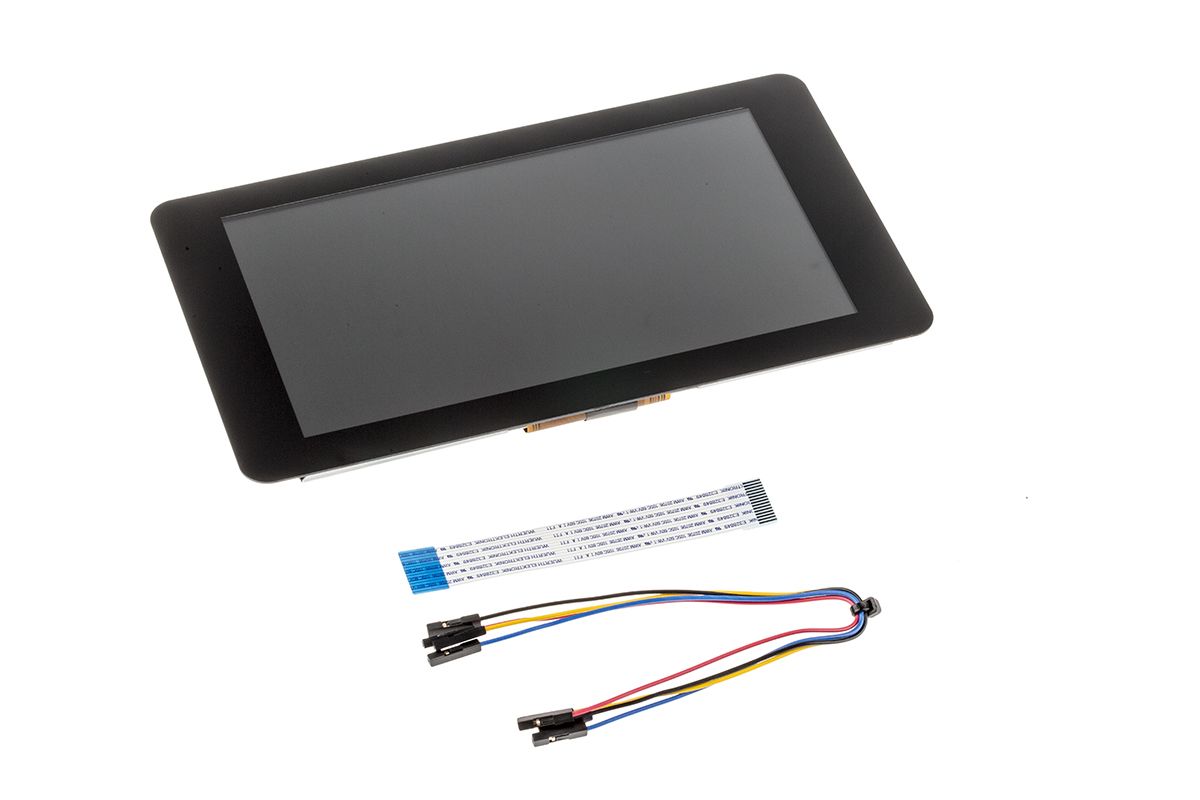 Raspberry Pi LCD Touch Screen 7tommer med Kapacitiv touchskærm