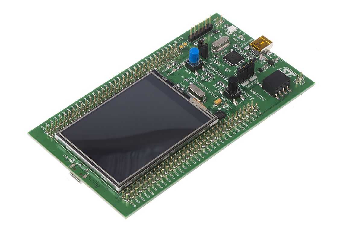 STMicroelectronics Discovery MCU Development Kit ARM Cortex M4F STM32F429ZIT6
