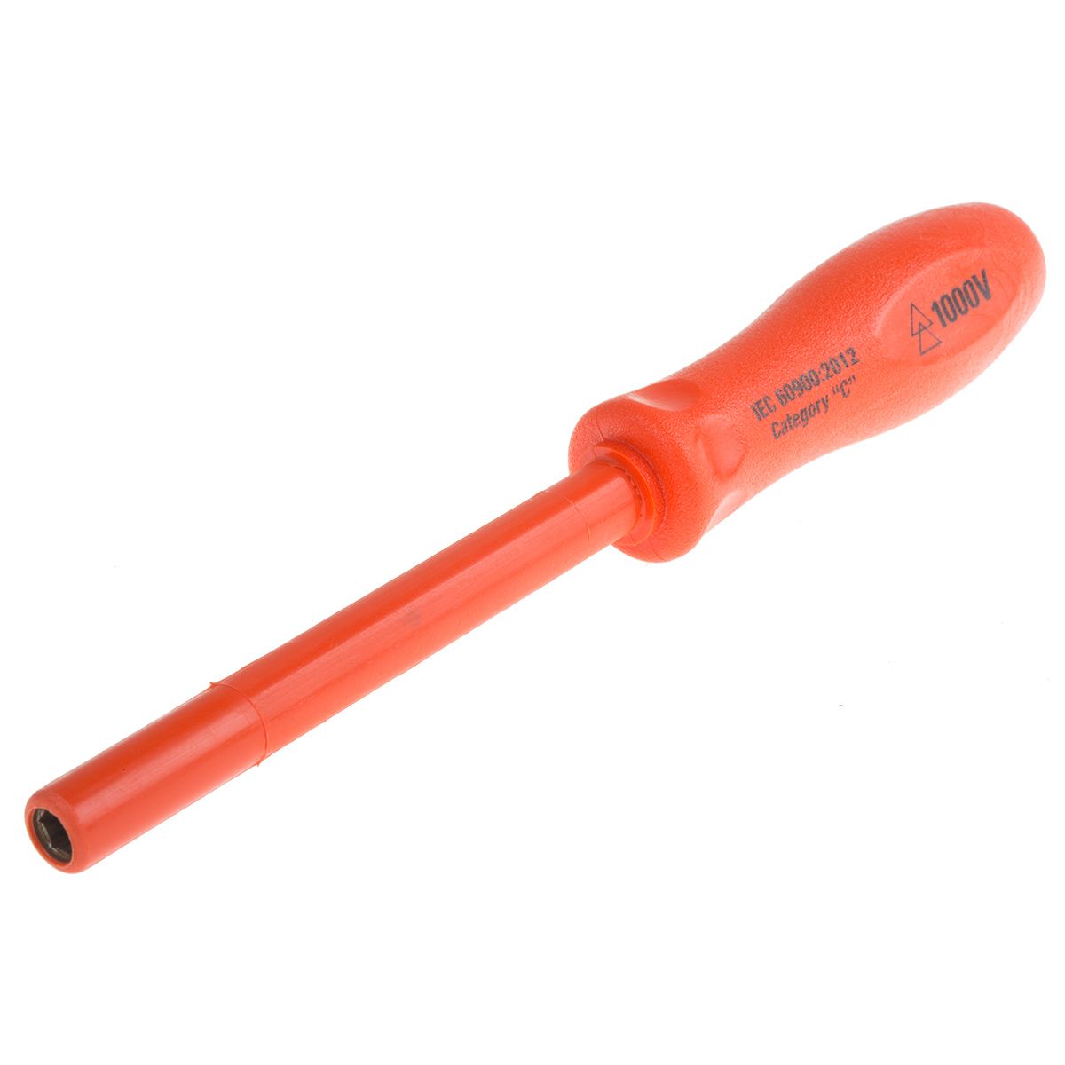 ITL Insulated Tools Ltd 3BA Hexagon Nut Driver,  VDE/1000V Approved, 105 mm Blade Length