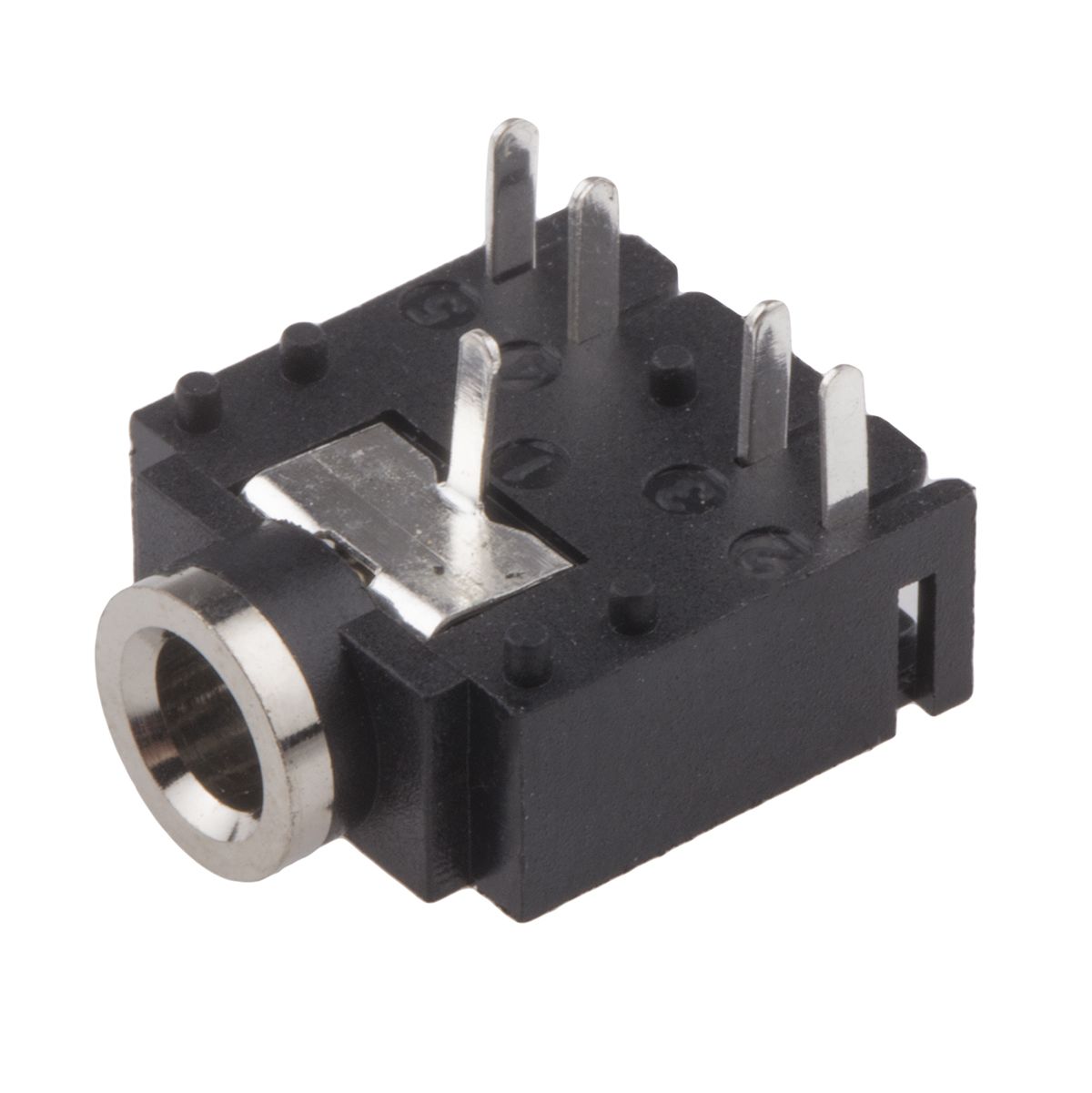 RS PRO Jack Connector 3.5 mm PCB Mount Stereo Socket, 5Pole
