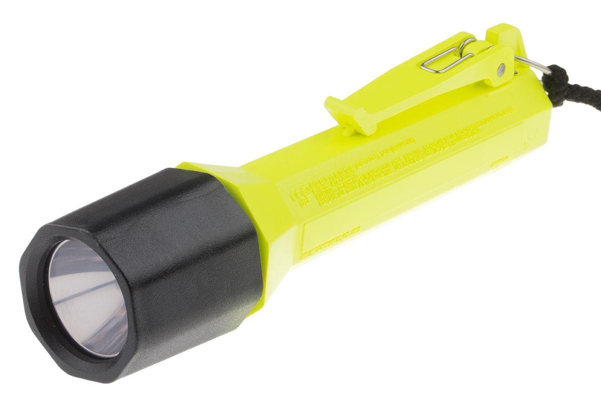 Peli 2010 Taschenlampe LED Gelb im Plastik-Gehäuse, 109 lm / 144 m, 206 mm ATEX-Zulassung