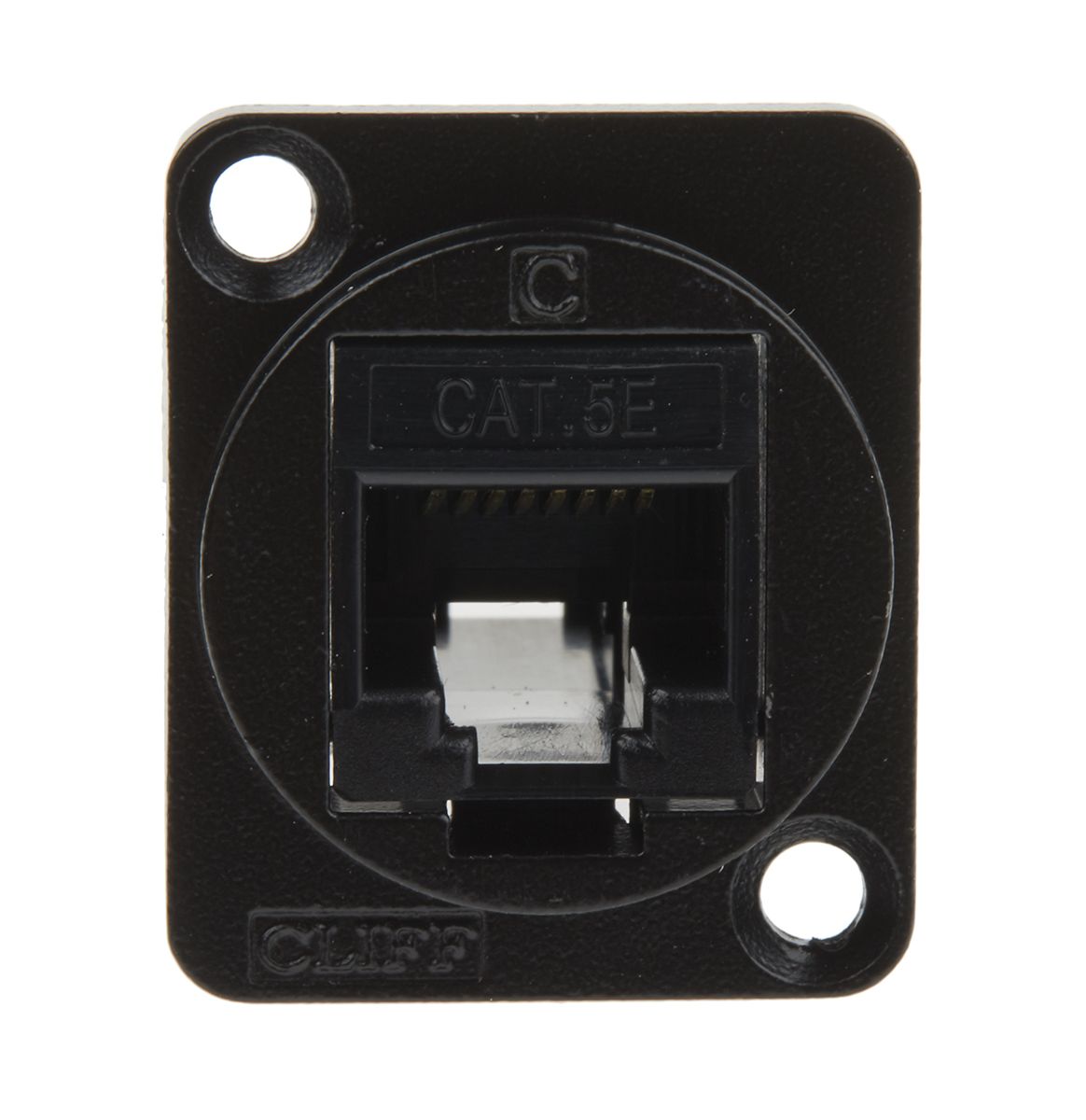 RS PRO 2Port RJ45 Female Feedthrough Connector, Cat5e, UTP RS