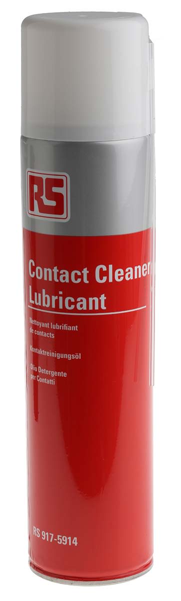 RS PRO Contact Cleaner Lubricant Kontaktspray, Spray, 400 ml