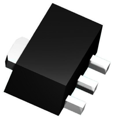 Nexperia BCV49,115 NPN Darlington Transistor, 500 mA 60 V HFE:2000, 4-Pin UPAK