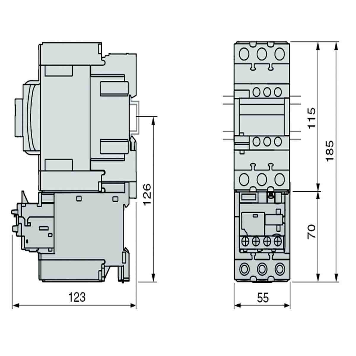 LRD340 Schneider Electric Overload Relay , 25 → 40 A F.L.C, 40 A Contact Rating, TeSys RS