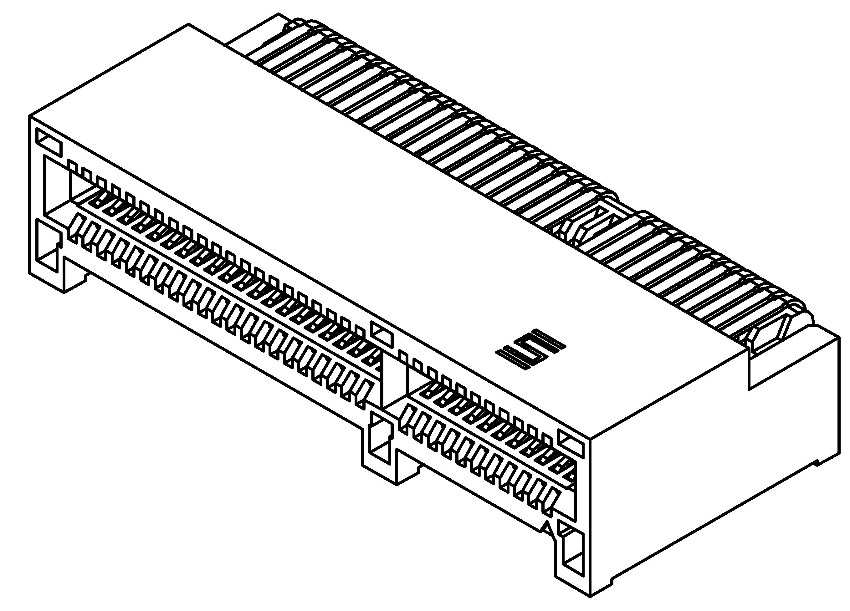 Pcie 164 02 F D Ra Samtec Pcie 1mm Pitch 164 Way 2 Row Right Angle