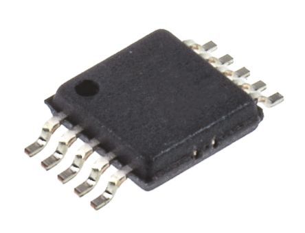 Maxim Integrated Digital Temperature Sensor, Digital Output, Surface Mount, Serial-2 Wire, ±5°C, 10 Pins