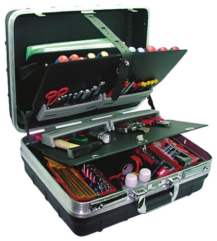 Sgos 153 Piece Electro-Mechanical Tool Kit with Case