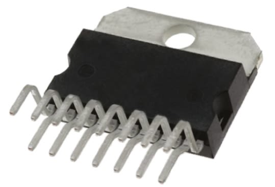 STMicroelectronics,15W, 15-Pin MULTIWATT V TDA7297