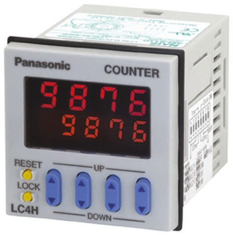 Panasonic Counter, 4 Digit, 5kHz, 240 V ac