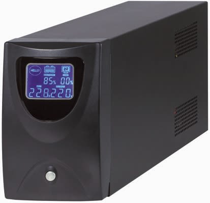 EA Elektro-Automatik Guard LCD 2 Uninterruptible Power Supply, 2000VA (1.2kW) - EA-UPS INFORMER GUARD LCD2 2000 AP