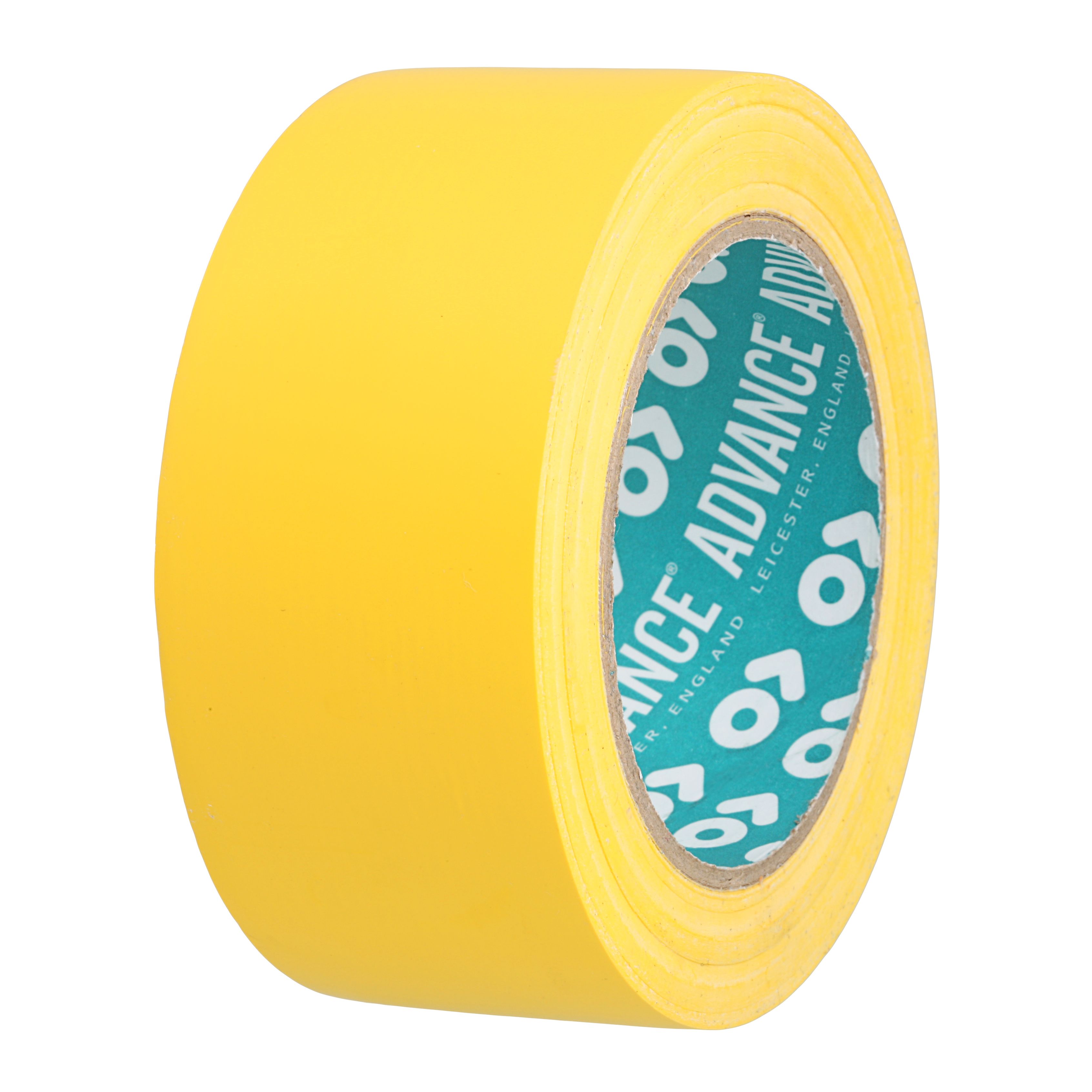 Advance Tapes AT8 Yellow PVC 33m Lane Marking Tape, 0.14mm Thickness