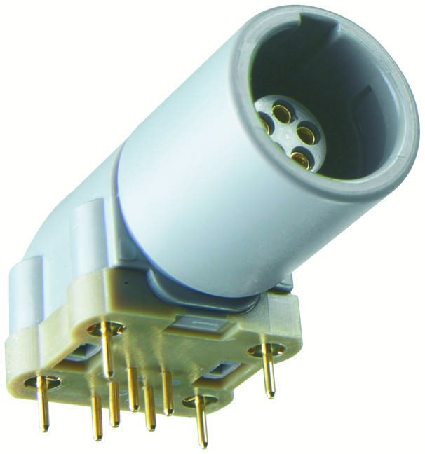 Lemo Redel P Panel Mount Connector, 5 Contacts, Socket
