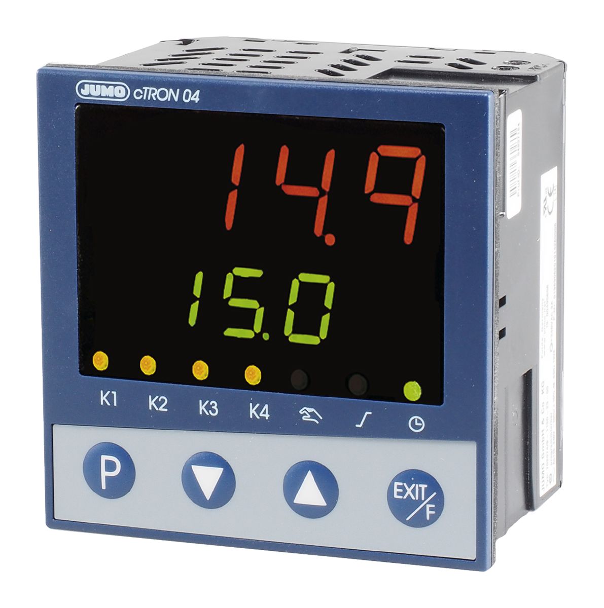 702074/811342300 Jumo cTRON PID Temperature Controller, 96 x 96 (1
