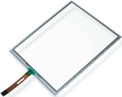 Touch International 48-F-5-121-001 12.1in 5-wire Resistive Touch Screen Overlay, 248 x 186.5mm