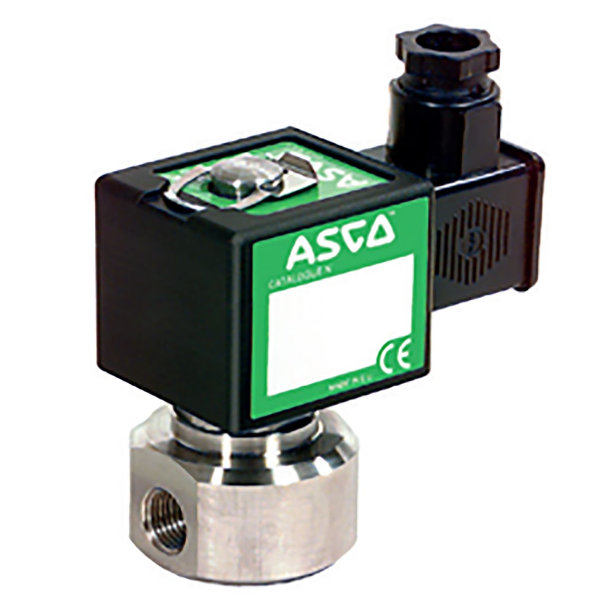 Asco Solenoid Valve SCE272A047V.230/50, 2 port(s) , NC, 230 V ac, 1/4in