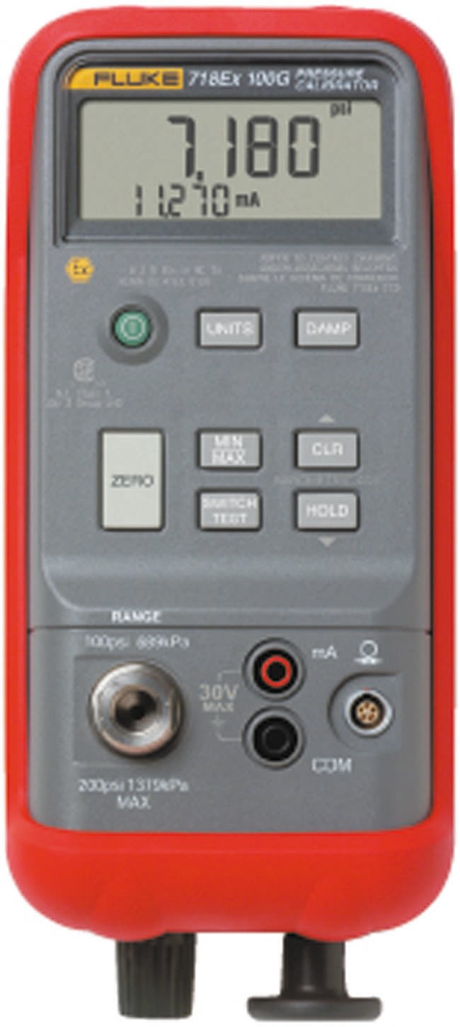 Calibrateur de pression Fluke 718 EX, -830mbar à 20bar