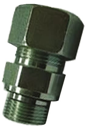 Parker WH Series Banjo Threaded-to-Tube Adaptor, G 1/2 Male to Push In 12 mm, Threaded-to-Tube Connection Style