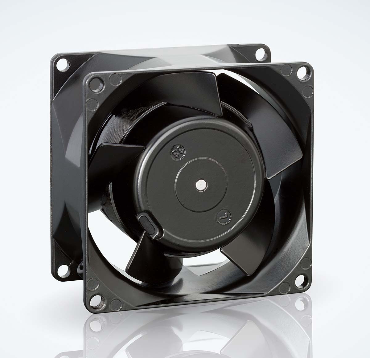 ebm-papst 8000 N Series Axial Fan Kit, 230 V ac, AC Operation, 50m³/h, 12W, IP20, 80 x 80 x 38mm