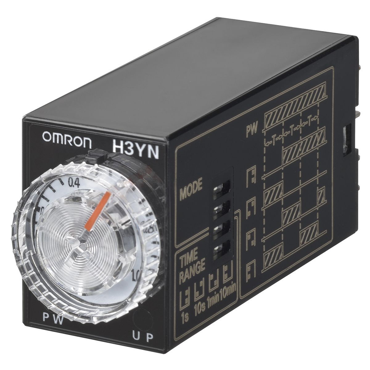 H3YN-41-B AC24 | Temporizador Multifunción Omron H3YN, 24V Ac, 3A, 8 ...