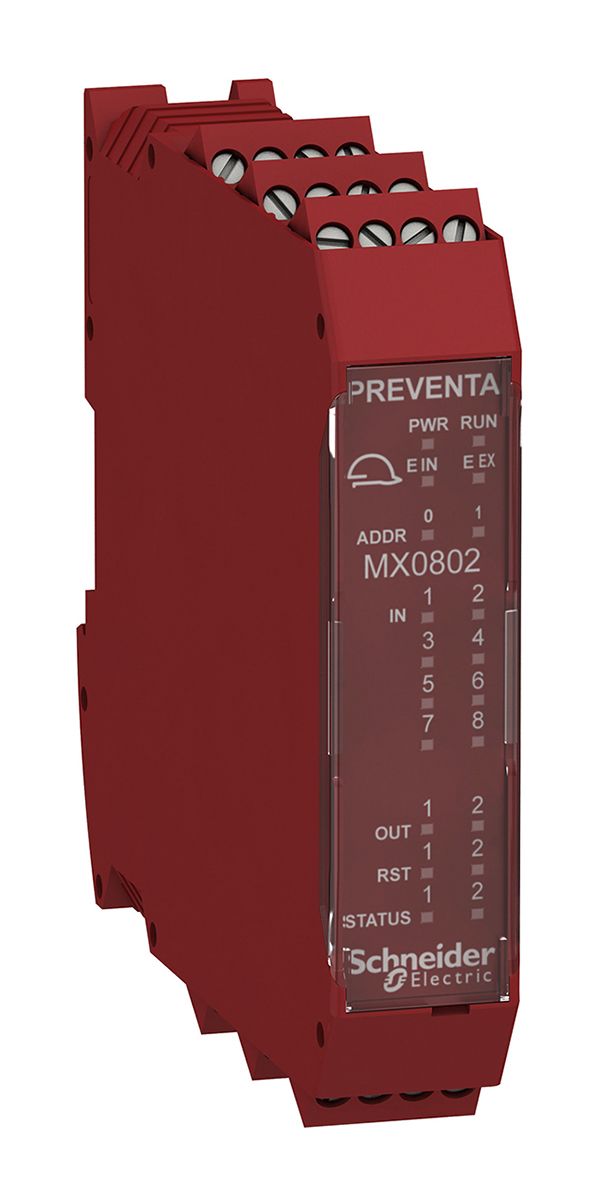 Schneider Electric Preventa XPSMCM Sensor-Box, 24 V dc / 3 W, 10 Eingänge / 8 Ausgänge