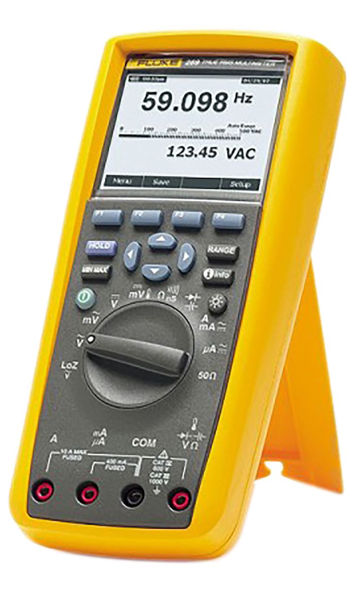 FLK289/FVF/IR3000 Fluke 289 Multimeter Kit With UKAS Calibration RS