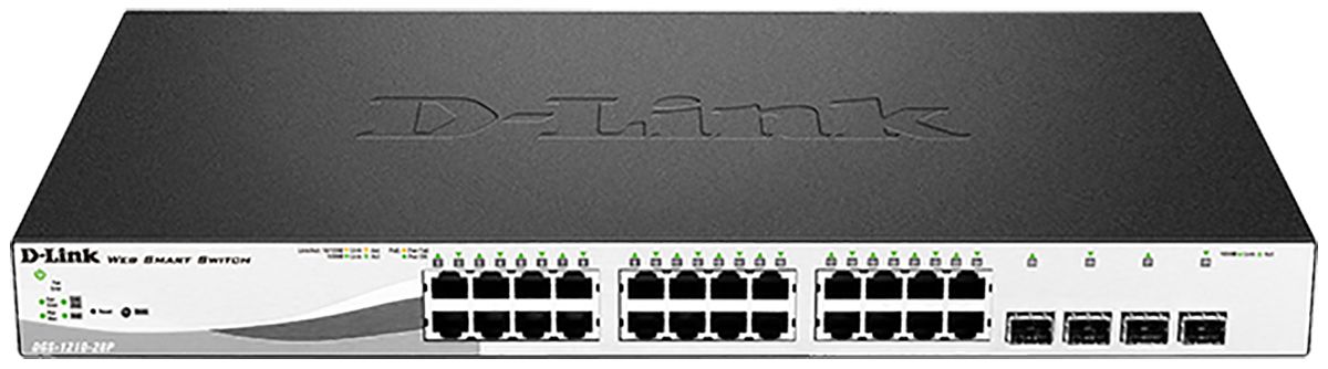 D-Link DGS-1210-28P, Smart 28 Port Ethernet Switch With PoE