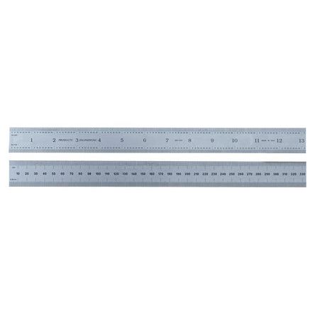 RS PRO 600mm Steel Ruler, With UKAS Calibration