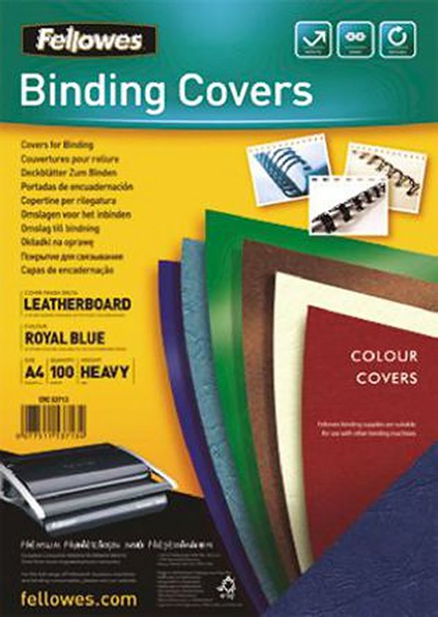 Fellowes Blue A4 Binding Cover