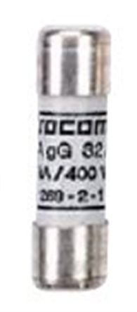 Socomec 32A Neutral Link for Cylindrical Fuses, 10mm x 38mm