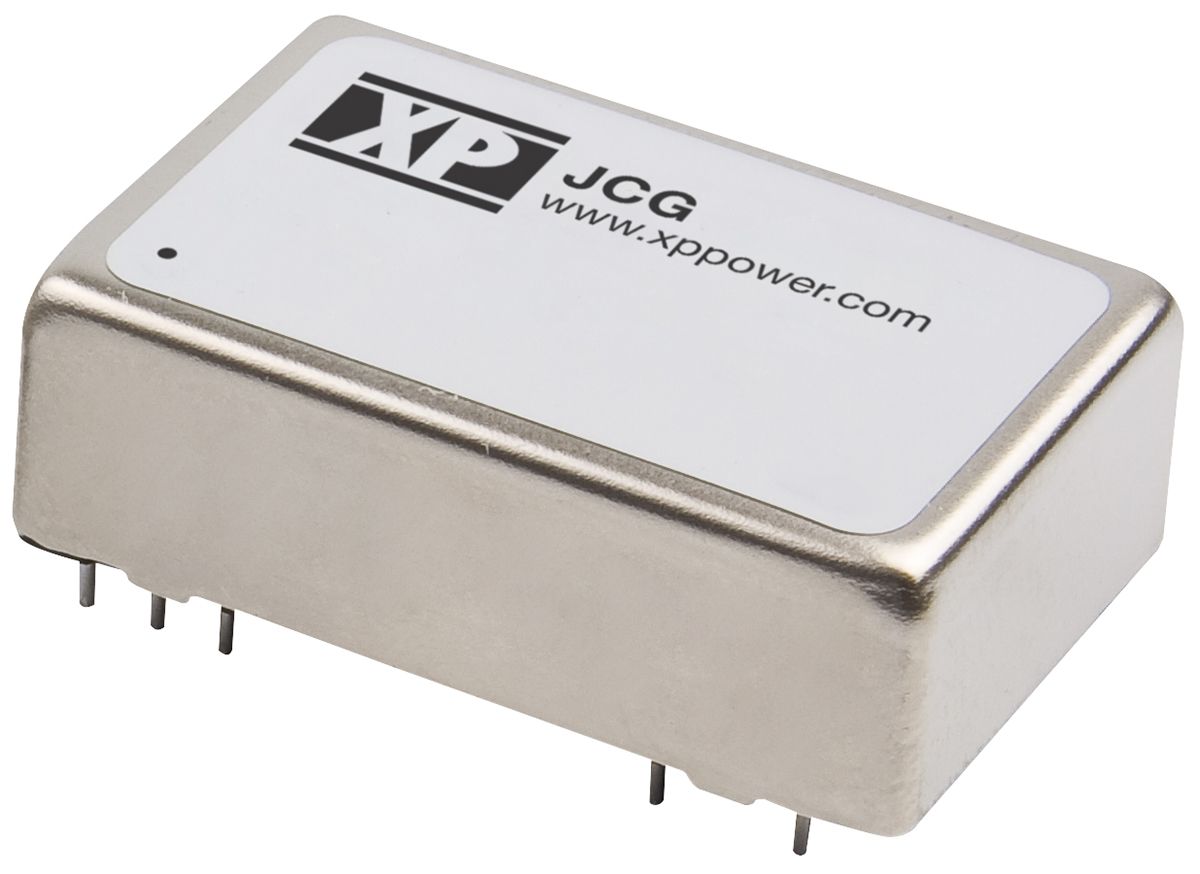 XP Power JCG DC-DC Converter, 12V dc/ 1A Output, 9 → 18 V dc Input, 12W, Through Hole