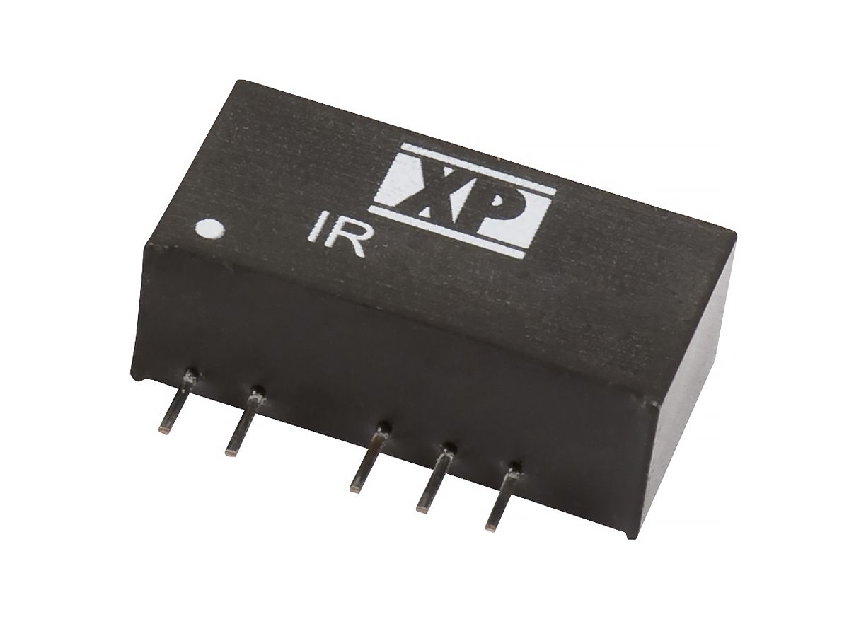 XP Power IR DC-DC Converter, ±5V dc/ ±300mA Output, 10.8 → 13.2 V dc Input, 3W, Through Hole