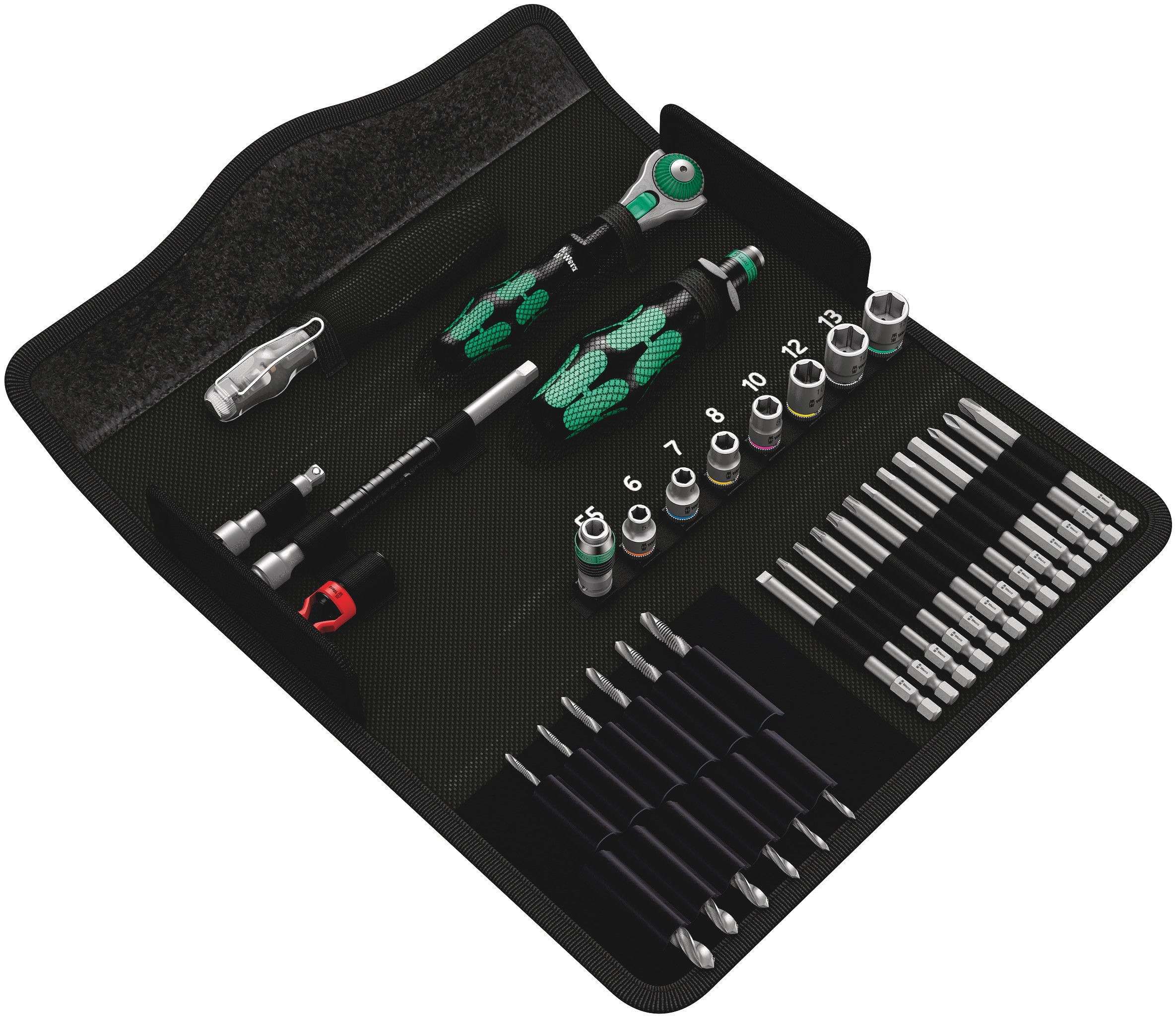 Wera 39 Piece Metalwork Maintenance Tool Kit with Pouch