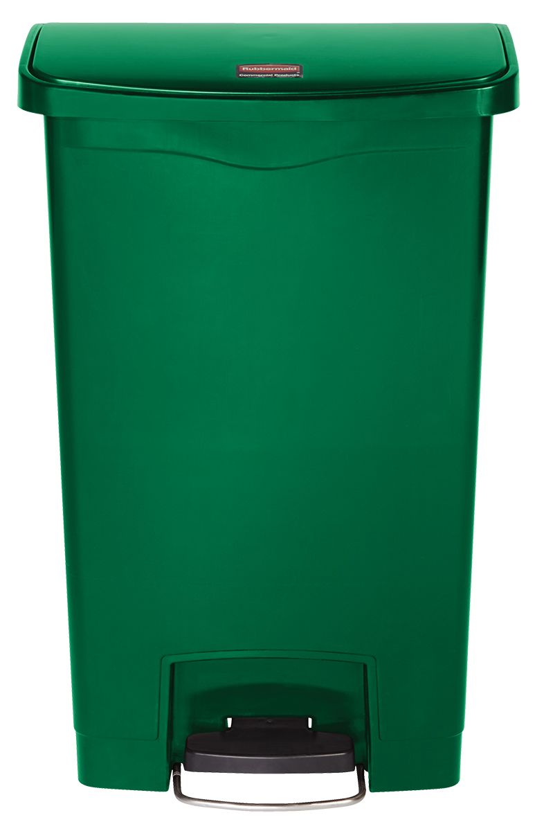 1883584 | Rubbermaid Commercial Products PE Mülleimer 50L Grün T 456mm ...