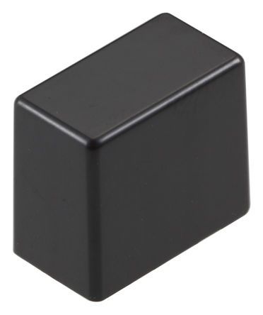 Alps Alpine Black Modular Switch Cap for Use with SPUN Series, 12.3 x 7 x 10.5mm