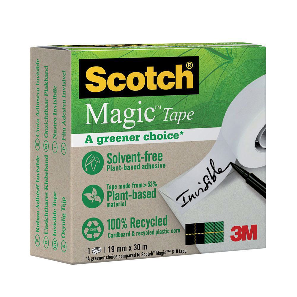 3M Clear Office Tape 19mm x 30m