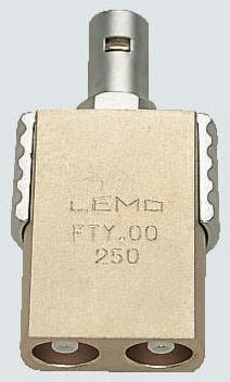 Straight 50Ω RF Adapter NIM-CAMAC CD/N 549 Plug to NIM-CAMAC CD/N 549 Socket