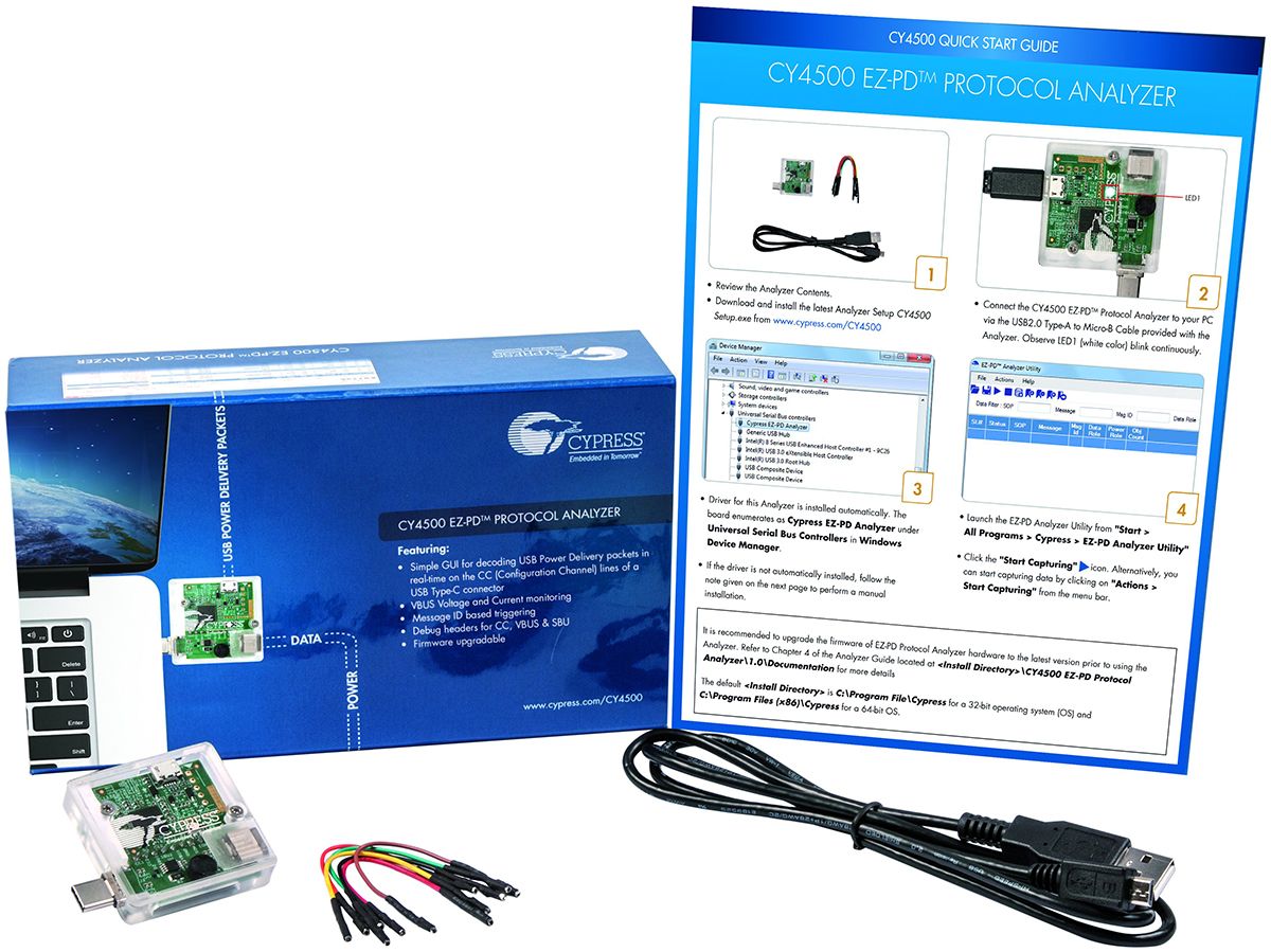 Cypress Semiconductor USB Power Analyser