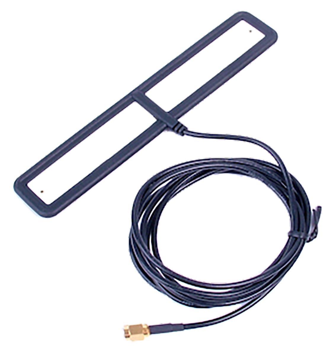 Siretta ALPHA40/2.5M/SMAM/S/S/29 T-Bar Multiband Antenna with SMA Connector, 2G (GSM/GPRS), 3G (UTMS), 4G (LTE) 5G