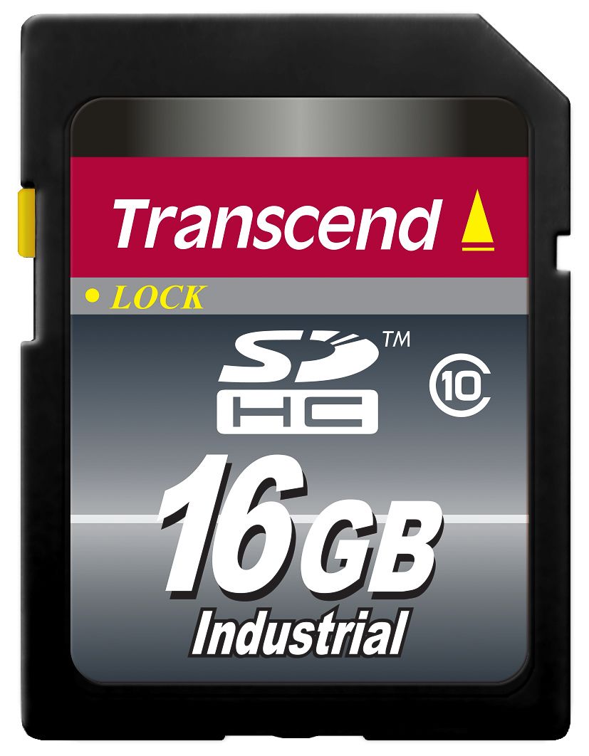Transcend 16 GB Industrial SDHC SD Card, Class 10