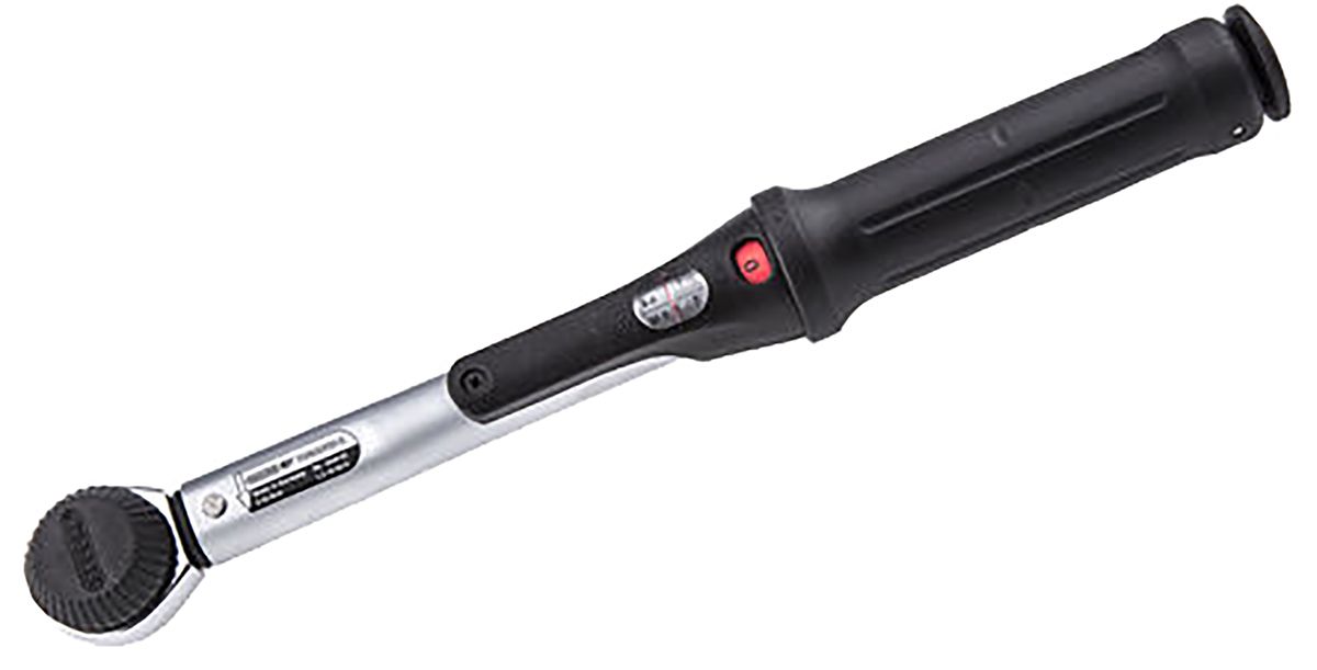 Gedore 1/4 in Square Drive Mechanical Torque Wrench Steel, 5 → 25Nm, With RS Calibration
