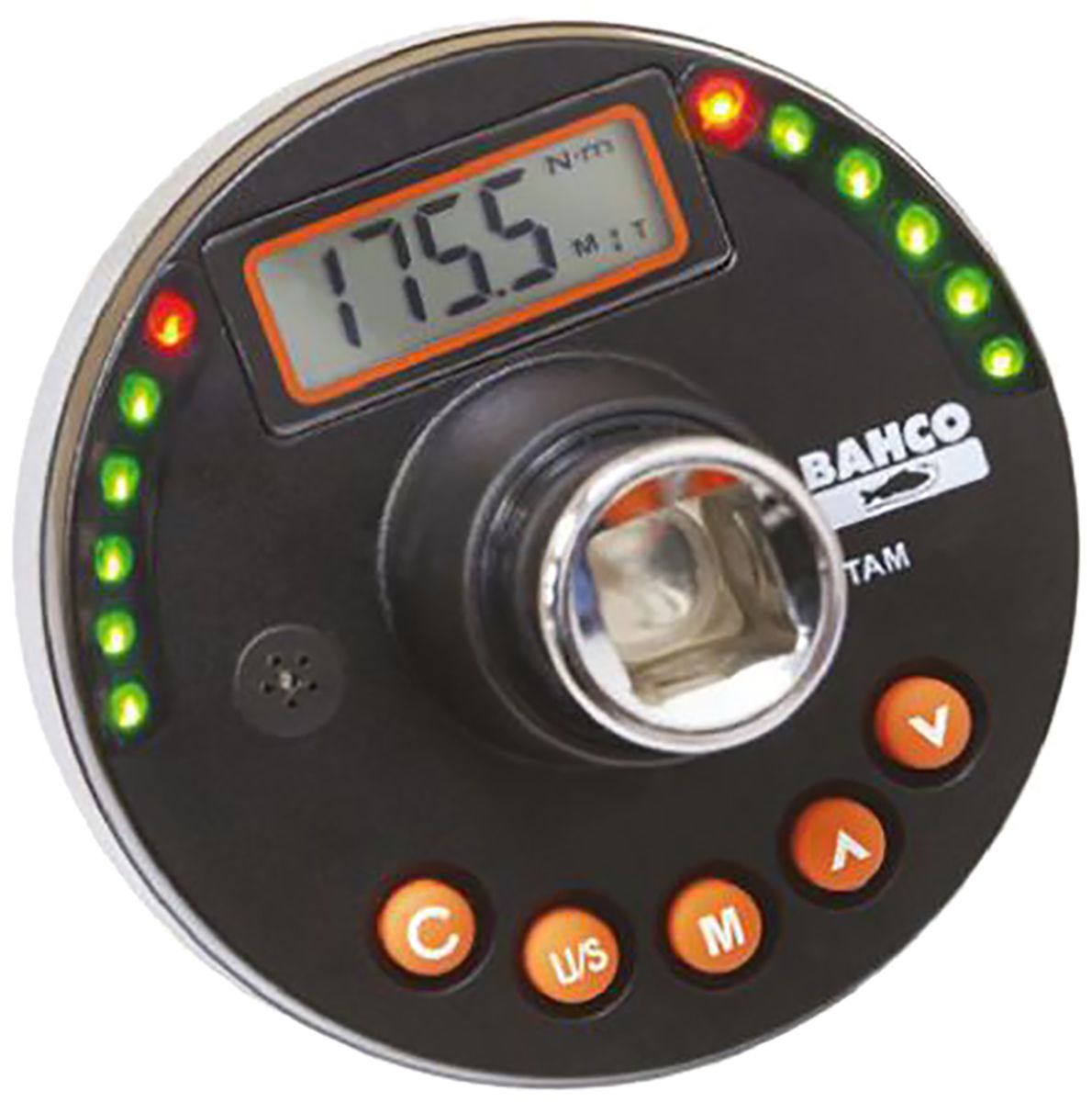 BahcoTAM12135 Square: 1/2in Digital Torque Tester, Range 6.8 → 135Nm ±4 % Accuracy With RS Calibration