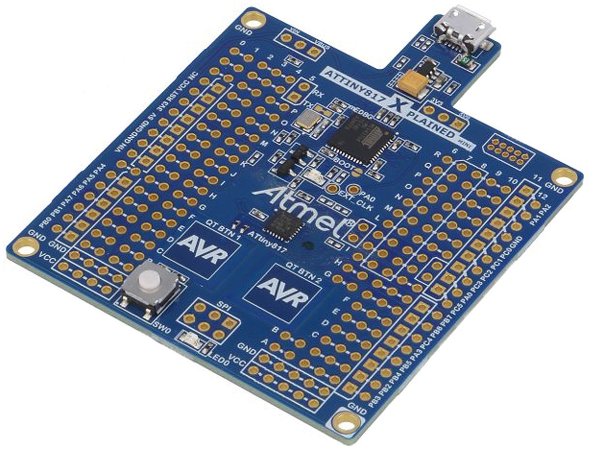 Microchip Xplained Mini MCU Evaluation Kit ATTINY817-XMINI
